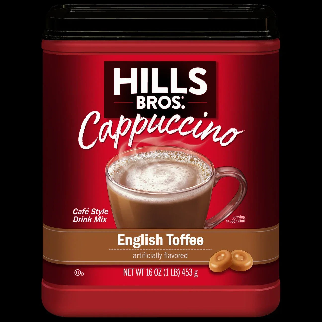 Hills Bros. Cappuccino English Toffee - Instant Cappuccino Mix