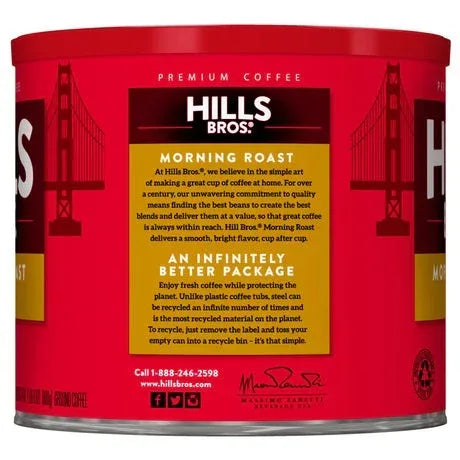 Hills Bros. Coffee Morning Roast - Light Roast - Ground