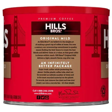 Hills Bros. Coffee Original Mild - Light Roast - Ground