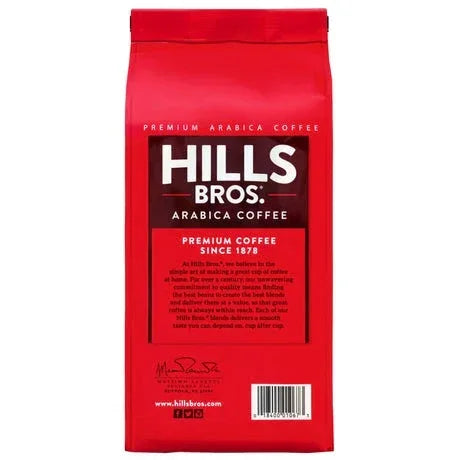 Hills Bros. Coffee Premium Gourmet - Medium Roast - Whole Bean - Premium Arabica