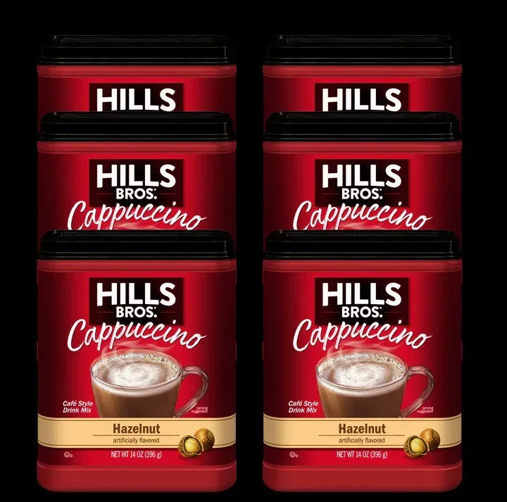 Hills Bros. Cappuccino Hazelnut - Instant Cappuccino Mix