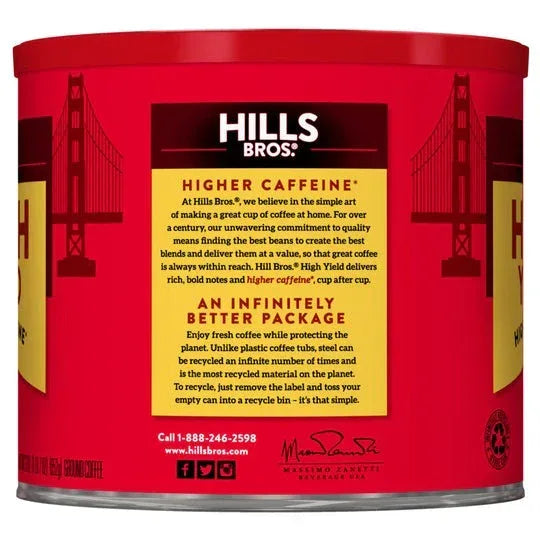 Hills Bros. Coffee High Yield - Medium Roast - Ground