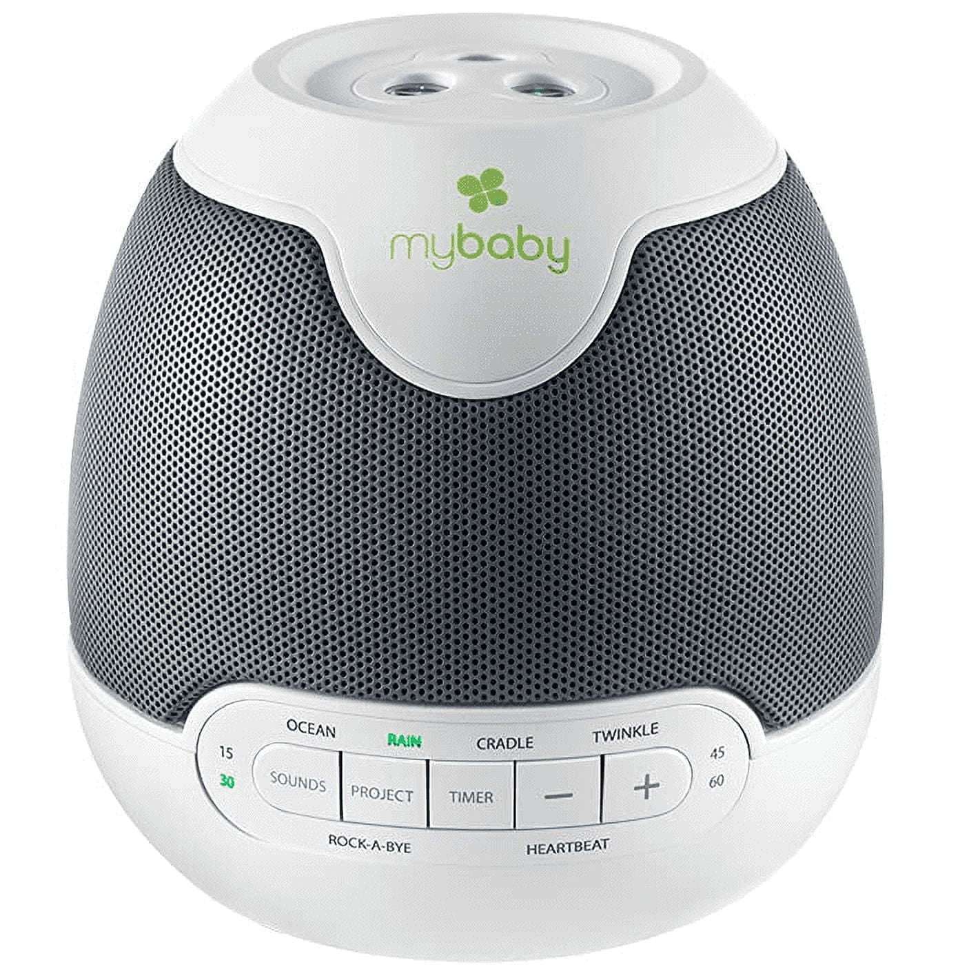 HoMedics My Baby Lullaby Sound Spa Sound Machine and White Noise Machine - Sounds & Projection, Plays 6 Sounds & Lullabies, Image Projector Featuring Diverse Scenes, Auto-Off