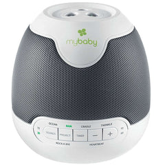 HoMedics My Baby Lullaby Sound Spa Sound Machine and White Noise Machine - Sounds & Projection, Plays 6 Sounds & Lullabies, Image Projector Featuring Diverse Scenes, Auto-Off