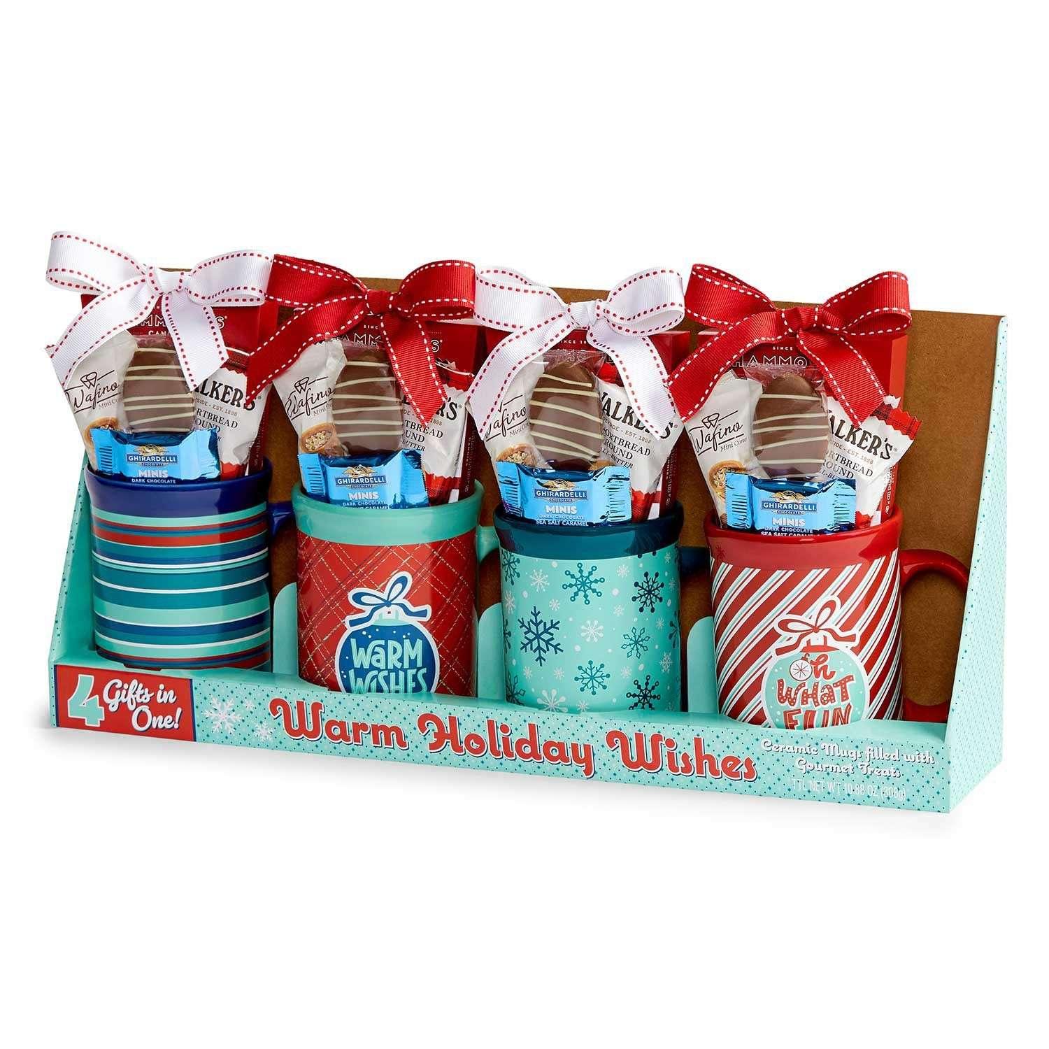 Holiday Ceramic Mug Gift Set, 4 ct. - USA MEGA SHOP