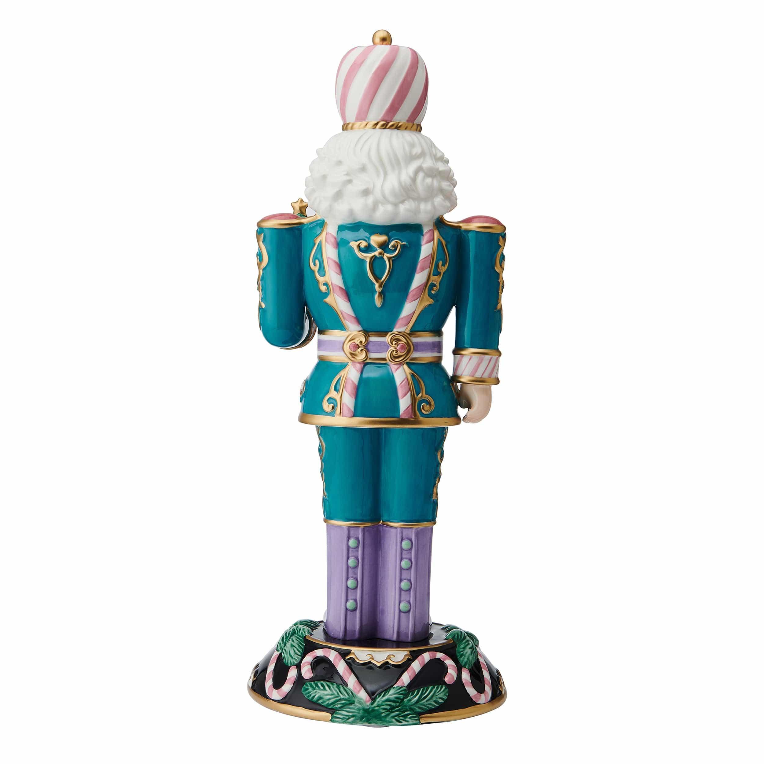 Holiday Nutcracker Pastel Sugar Plum King, 17 IN - USA MEGA SHOP