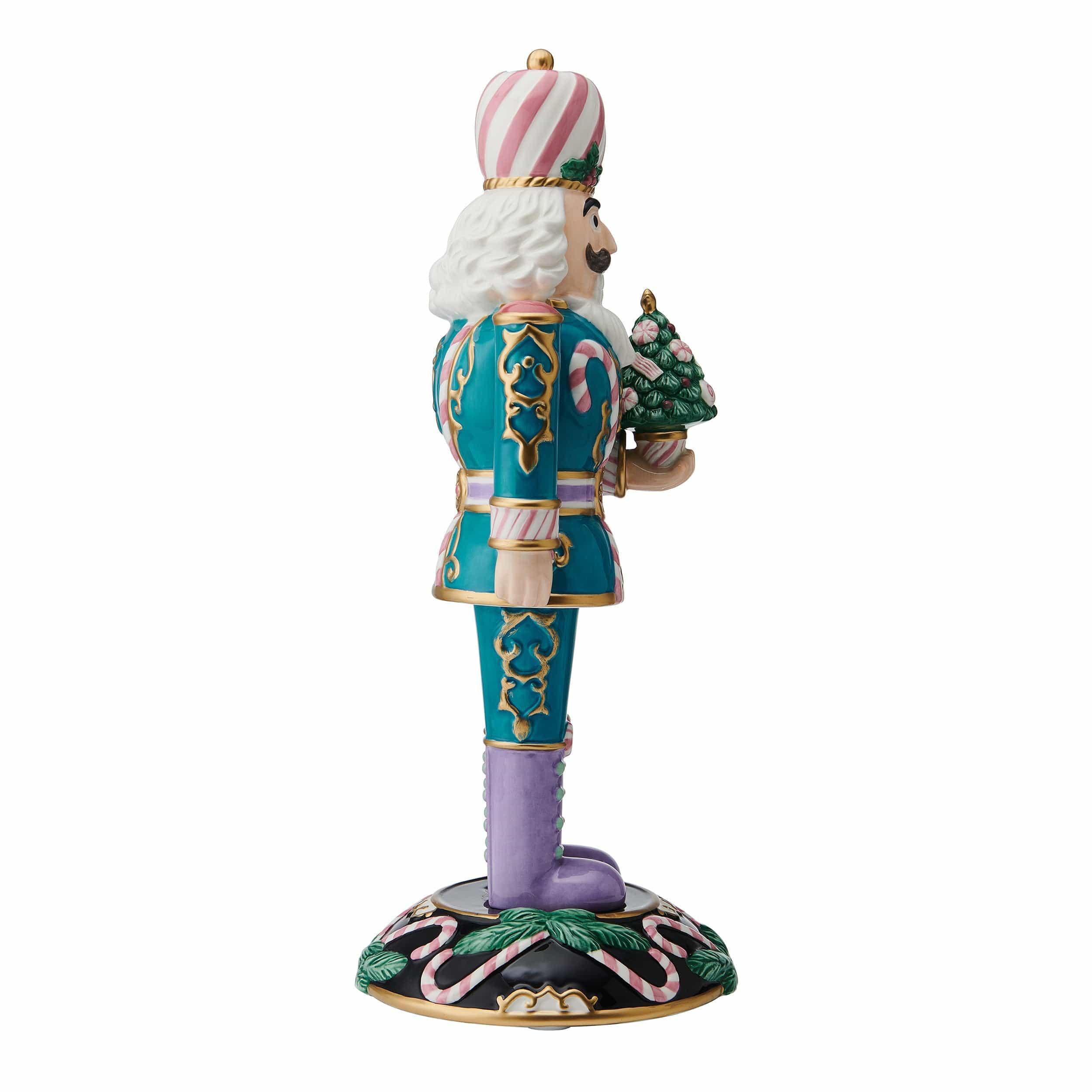 Holiday Nutcracker Pastel Sugar Plum King, 17 IN - USA MEGA SHOP