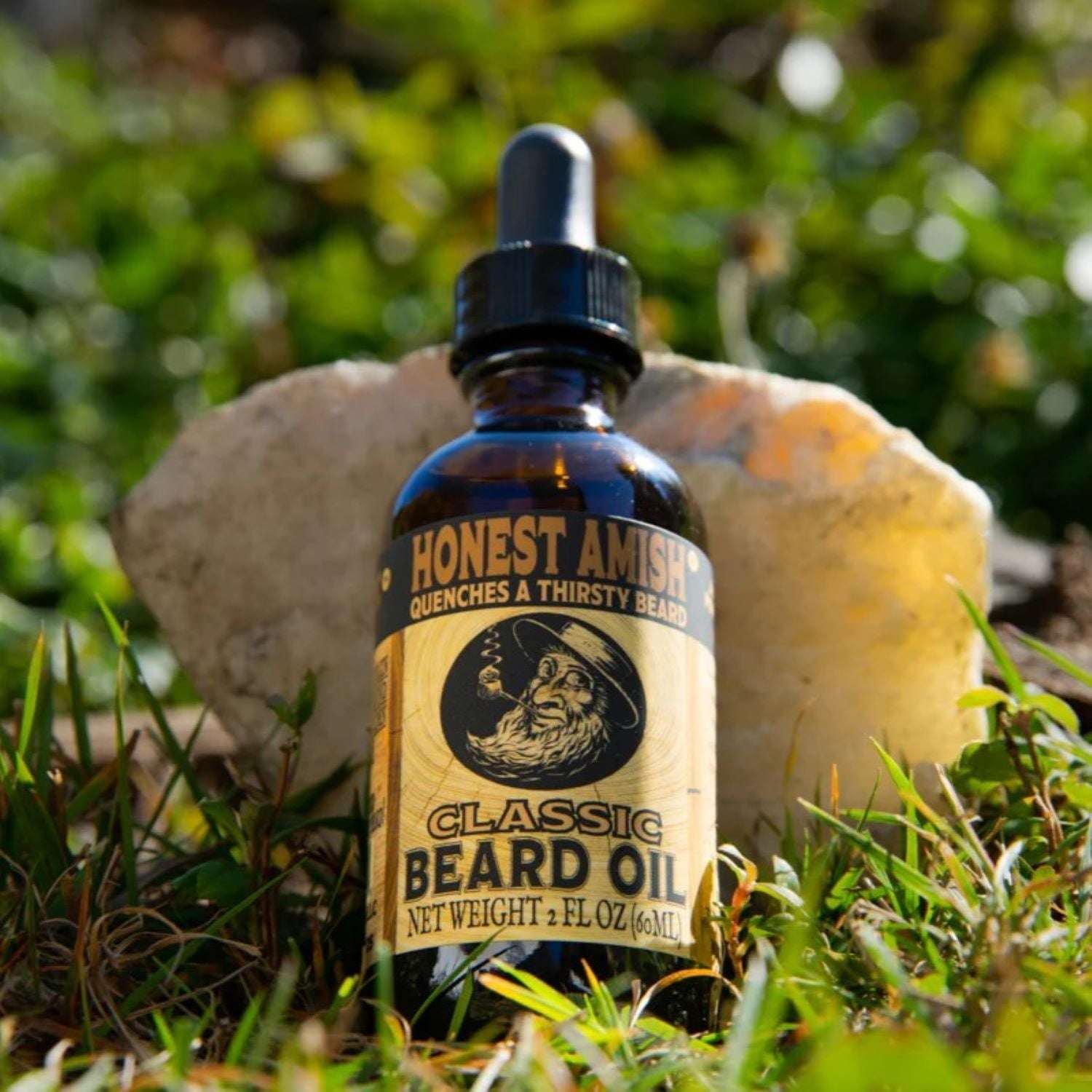 Honest Amish Classic Organic Beard Oil, 2 fl oz