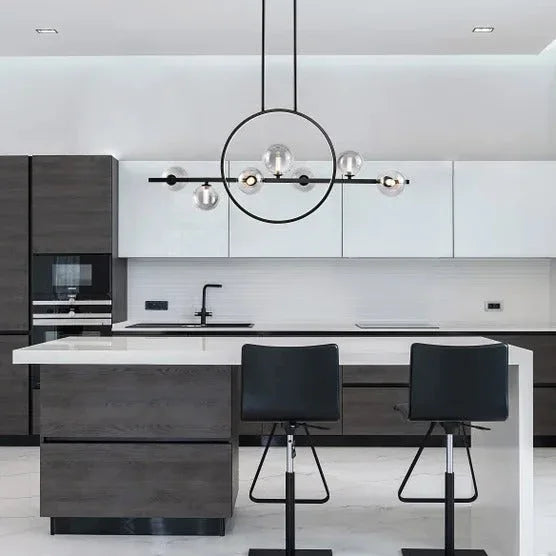 Housemark Luna 8-light LED Island Pendant Light - USA MEGA SHOP