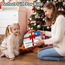 Kids gift box of hover soccer ball set with colorful LED lights