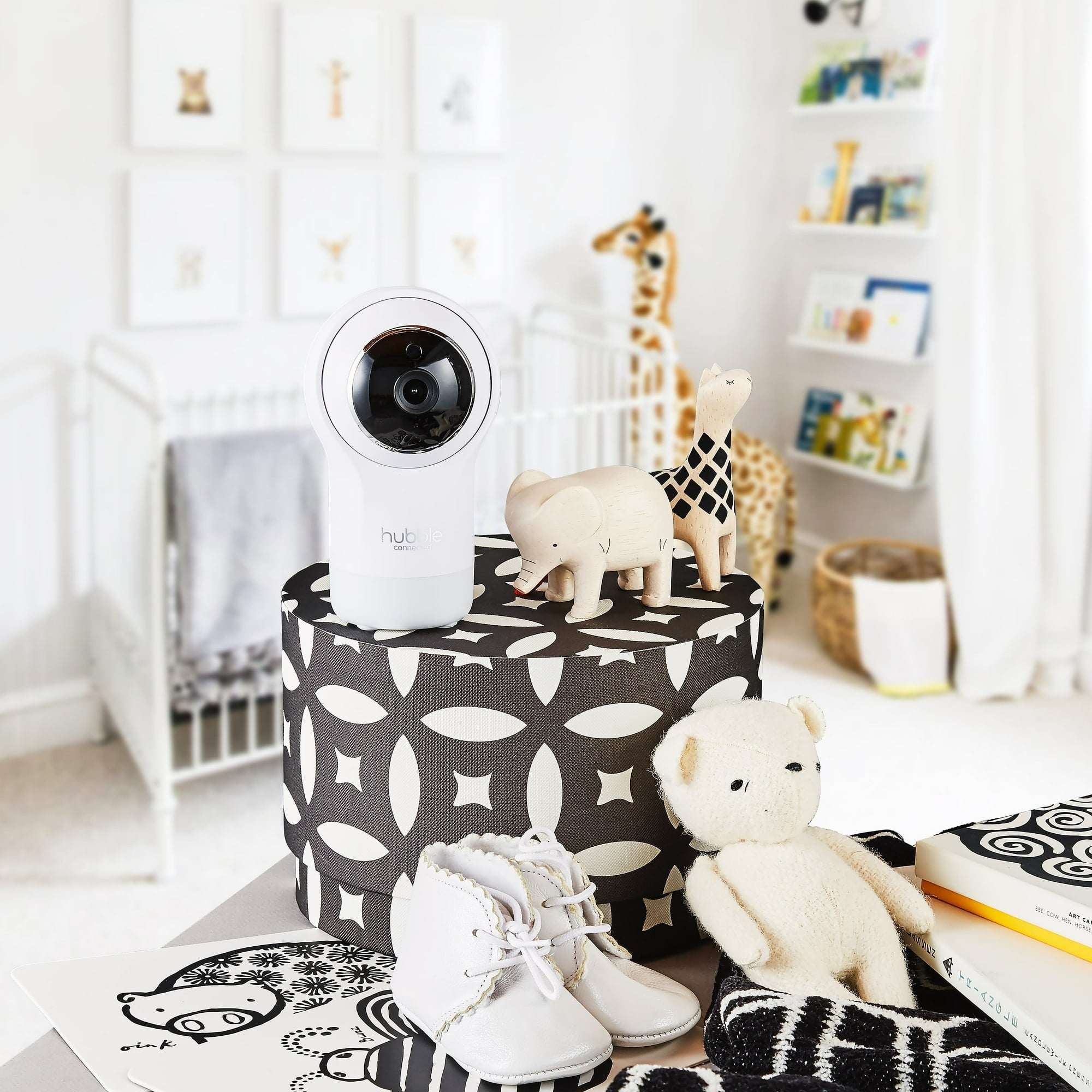 Hubble Nursery Pal Glow, Smart HD Baby Monitor with Night Light