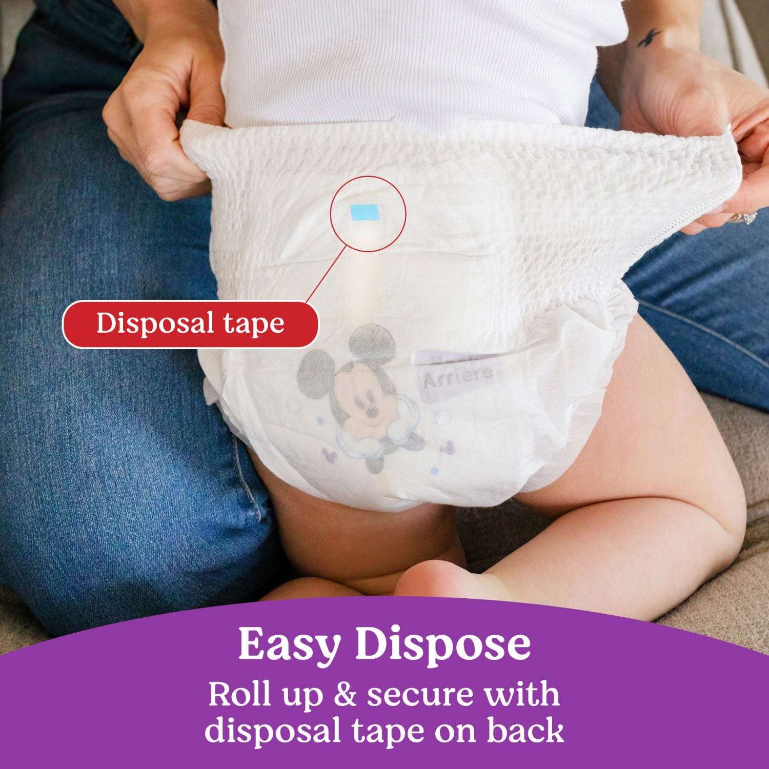 Huggies Little Movers HuggFit 360° Diapers, Sizes 3-7