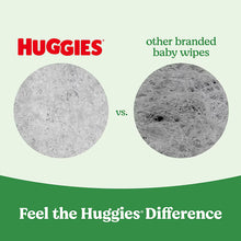 Baby wipes difference comparison graphic with textured wipe circles