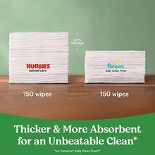 Two stacks of sensitive baby wipes packets on tabletop