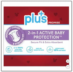 Huggies Plus Diapers Sizes 3 - 7
