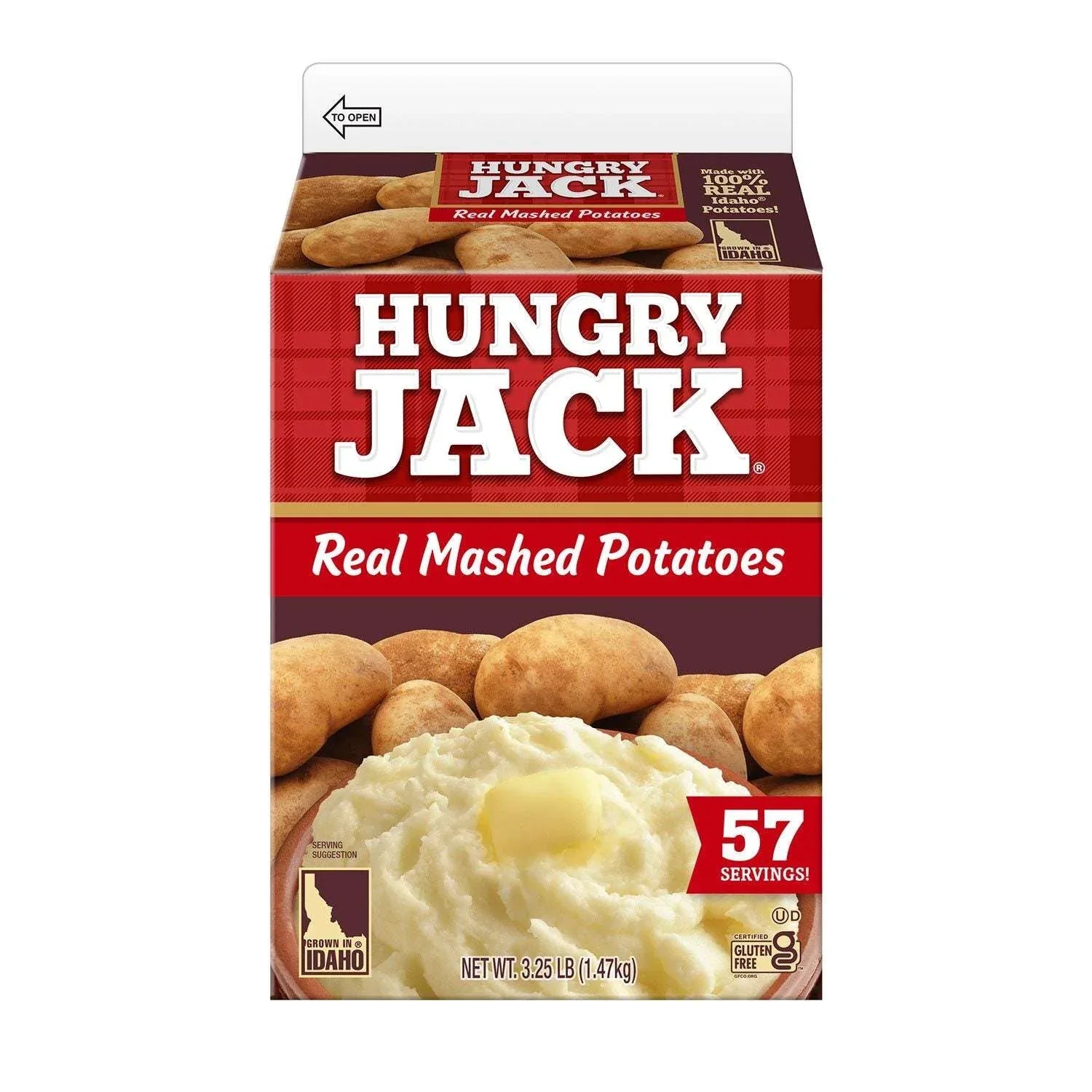 Hungry Jack Mashed Potatoes, 3.25 lbs. - USA MEGA SHOP