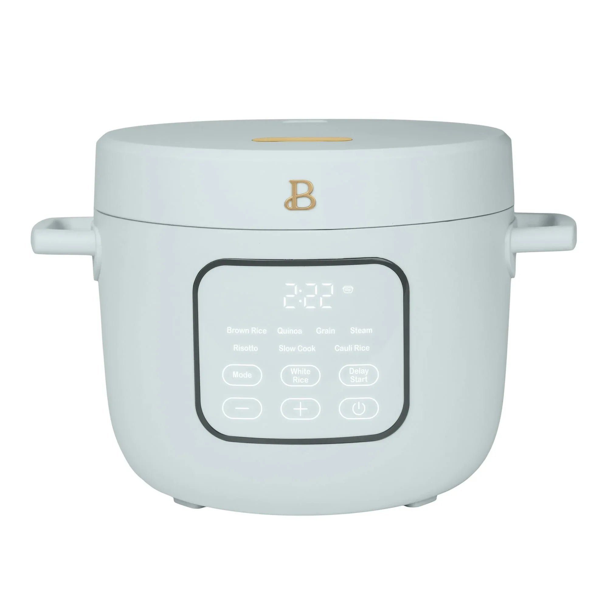 Beautiful 14-Cup Cooked, 6-Cups Uncooked Electric Rice and Grain Cooker, EverGood™ Ceramic Nonstick Coating, by Drew Barrymore