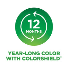 Mulch durability badge: 12 months year-long color with ColorShield