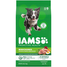 IAMS Proactive Health minichunks dry dog food bag, chicken & whole grain recipe