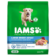IAMS Proactive Health large breed adult dry dog food, 44 lb bag