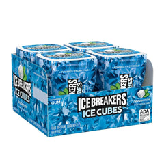 ICE BREAKERS Ice Cubes, Peppermint Sugar Free Chewing Gum, 40 pcs., 4 pk. - USA MEGA SHOP