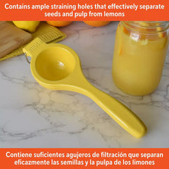IMUSA Yellow Lemon Squeezer / IMUSA Exprimidor de Limones y Frutas Citricas, Amarillo
