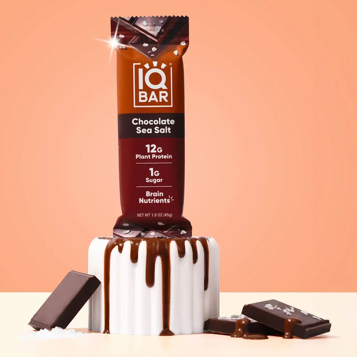 IQ BAR Plant Protein Bar Variety Pack, 12 pk.