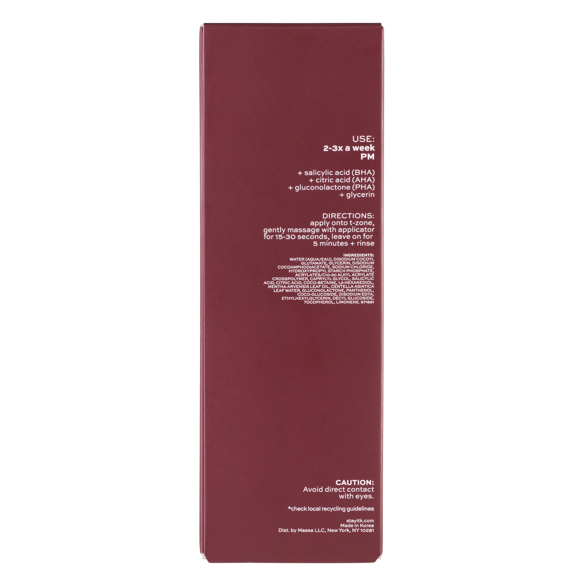 ITK Skincare Blackhead and Pore Scrub Exfoliating, Skincare Treatment with Salicylic Acid, 0.5fl oz