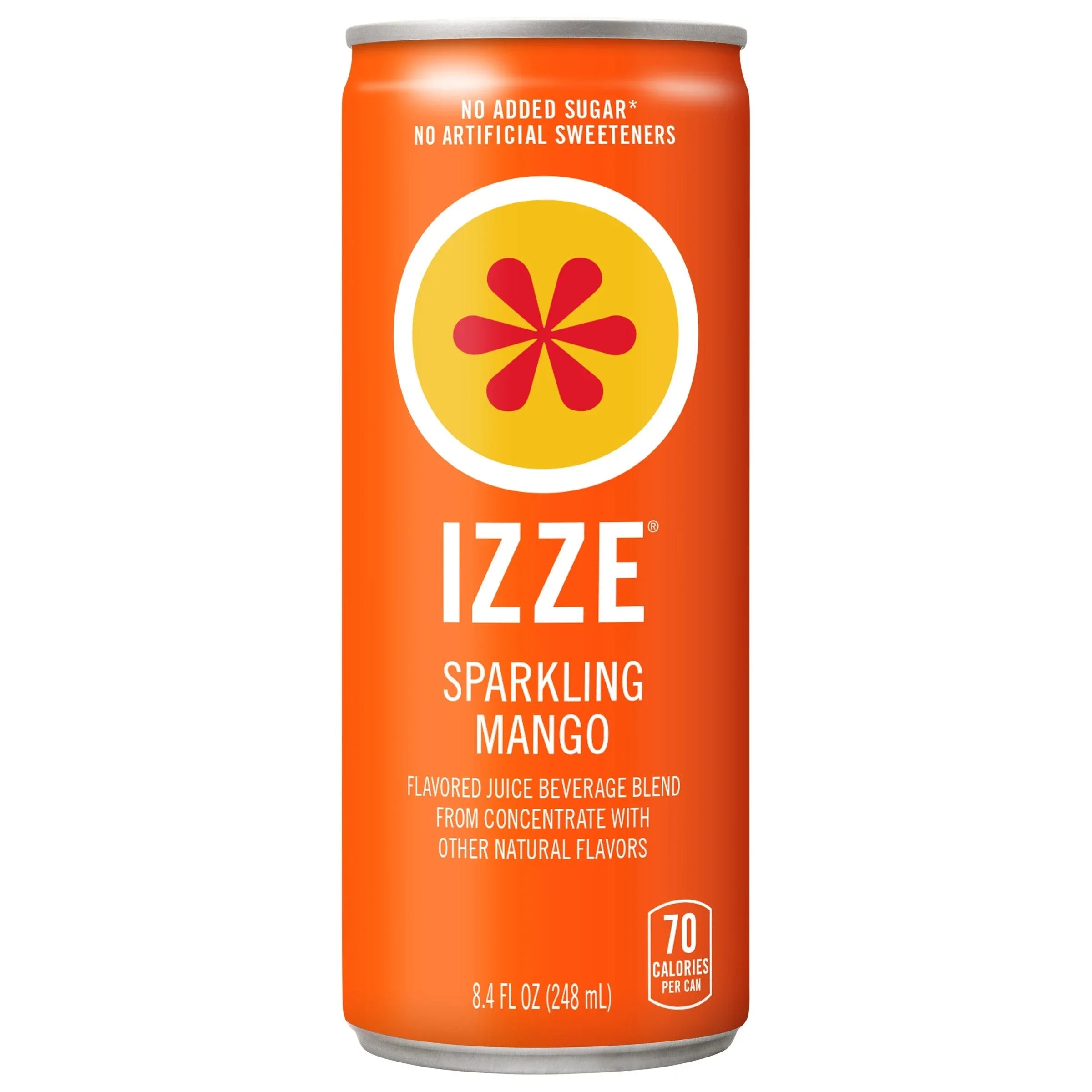 IZZE, Sparkling Juice Beverage, Variety Pack, 8.4 fl oz, 24-Count - USA MEGA SHOP