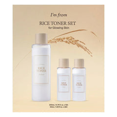 I'm from Rice Toner 6.76 fl oz and 2 - 1.69 fl oz