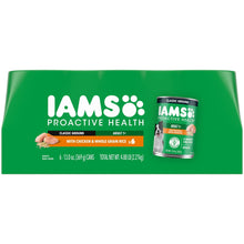 IAMS Proactive Health wet dog food pack, classic ground, adult 1+