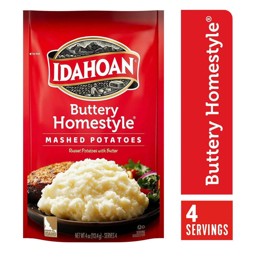 Idahoan Buttery Homestyle Mashed Potatoes , 4 oz - USA MEGA SHOP