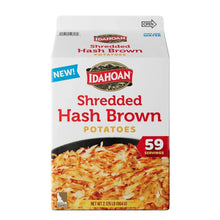 Idahoan shredded hash brown potatoes package with shredded hash brown image