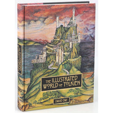 Hardcover illustrated book, scenic landscape cover with castle artwork and title panel