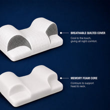Imaginarium Ergonomic Memory Foam 2-in-1 Pillow with Cooling Cover