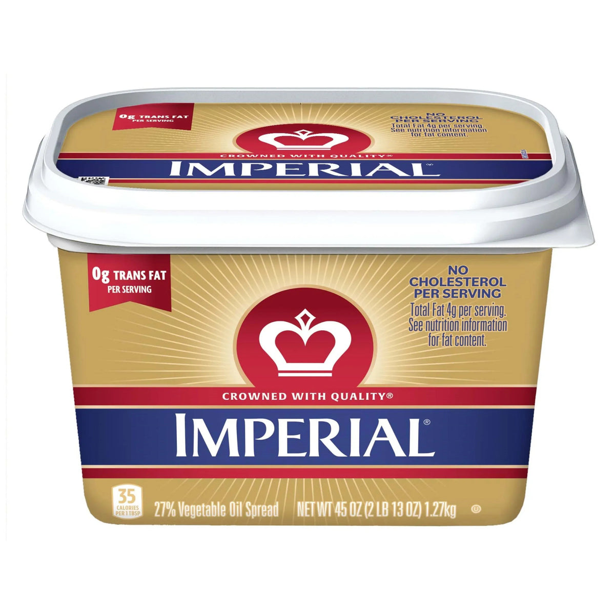Imperial Vegetable Oil Spread, 45 oz Plastic Tub