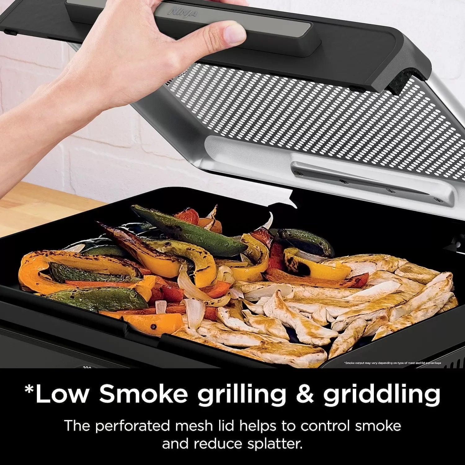 Ninja® Sizzle Indoor Grill & Griddle with Interchangeable Plates (GR101)
