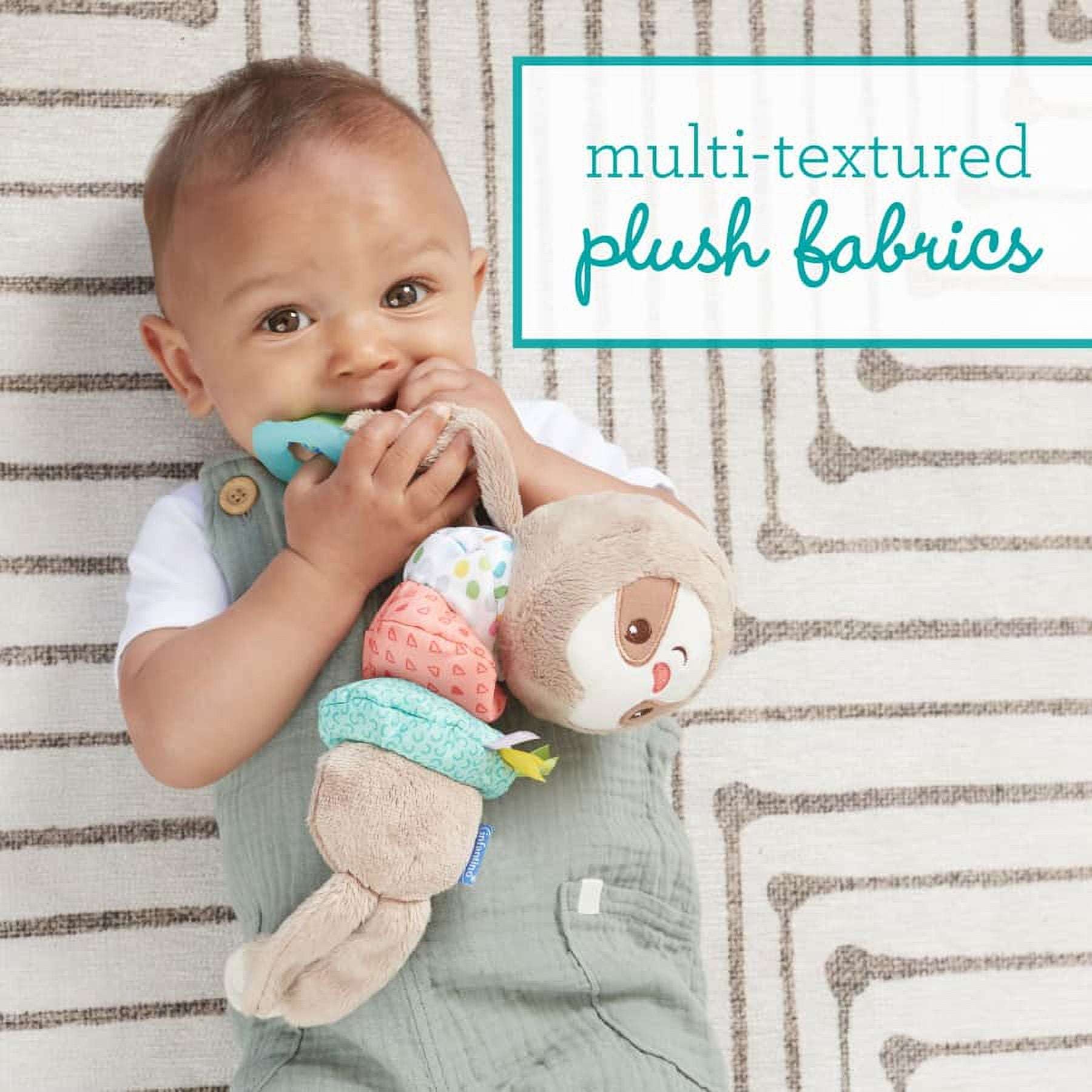 Perezoso Musical y con Movimiento Infantino, Peluche Colgante, 6-12 Meses