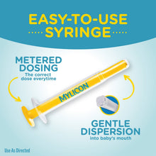 Infants' Mylicon easy-to-use metered dosing syringe for drops