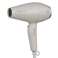 Gray InfinitiPRO hair dryer with front air grille and side control buttons