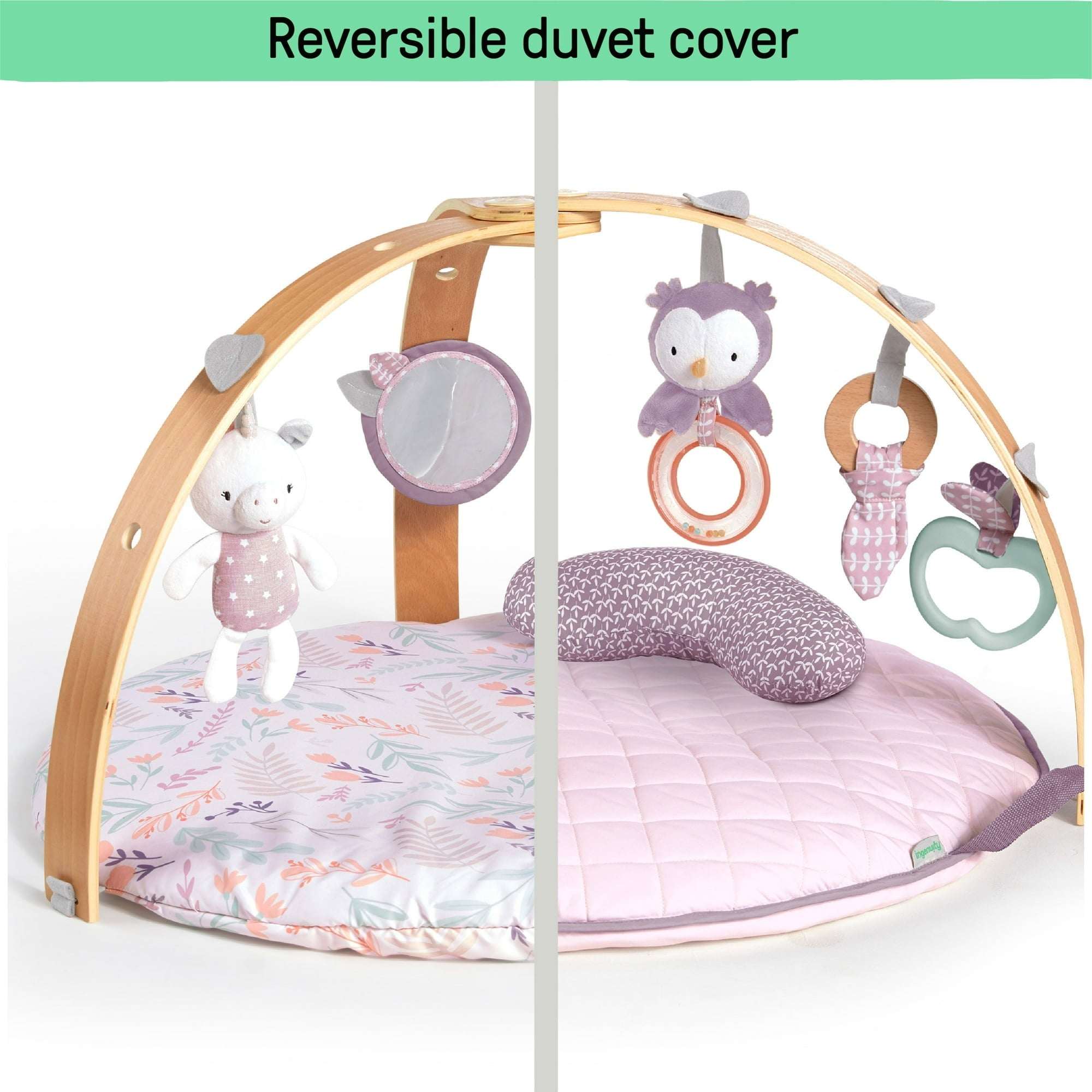 Ingenuity™ Cozy Spot™ Reversible Duvet Activity Gym - Calla™