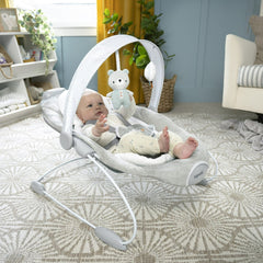 Ingenuity SmartBounce Automatic Baby Bouncer Seat, Ages 0-6 Months, Pemberton