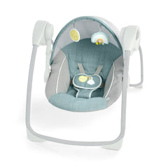 Ingenuity Sun Valley Portable Baby Swing with Canopy, Unisex, Ages 0-9 Months