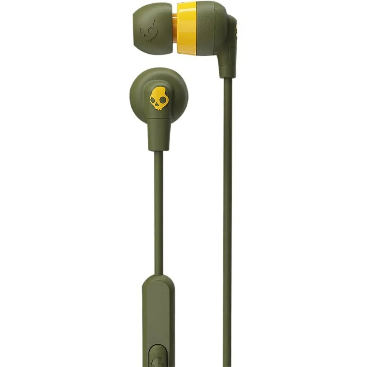 Skullcandy - Ink'D+ Wired In-Ear Headphone, Compatible with Bluetooth Devices and Computers - Sleek Black Earphones for High-Fidelity Audio and Calls