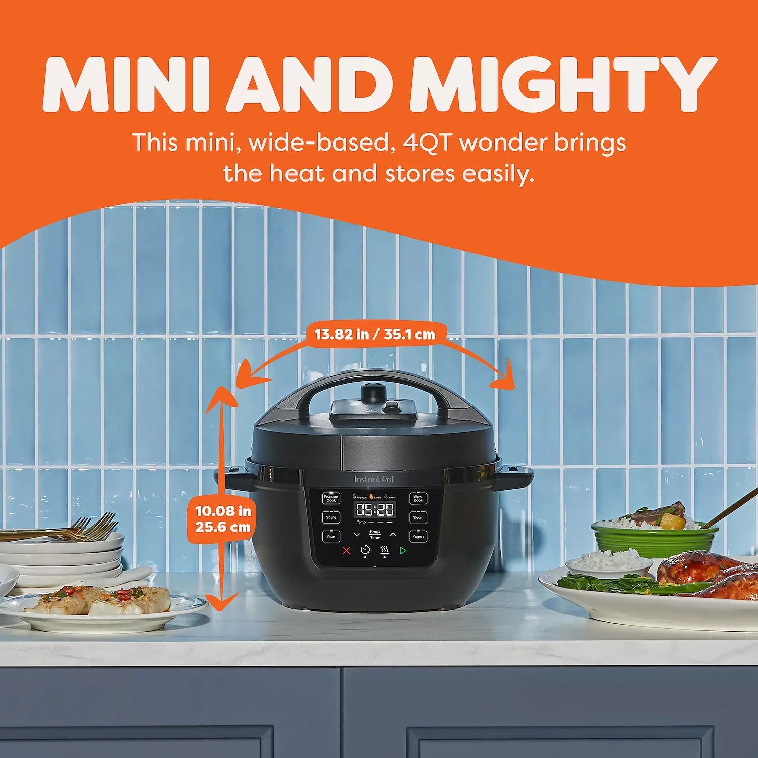 Instant Pot RIO Mini 4-Quart 7-in-1 Multi-Cooker