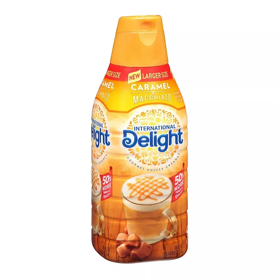 International Delight Caramel Macchiato Gourmet Coffee Creamer, 48 oz.