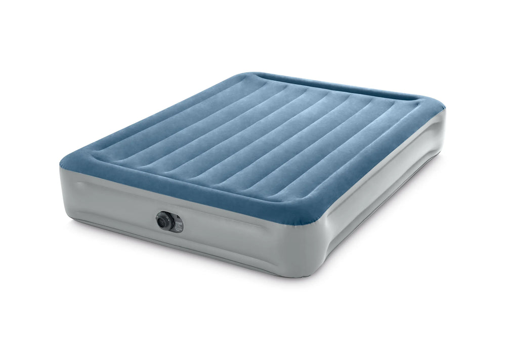 Intex 15" Twin Essential Rest Dura-Beam Airbed Mattress with Built-in Pump - USA MEGA SHOP