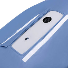 Inflatable lounge chair top panel with air valve
