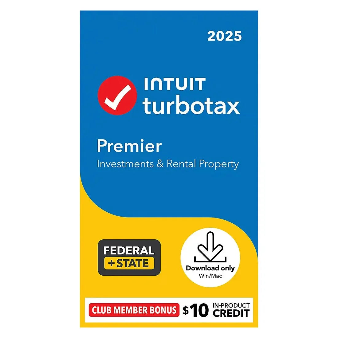 Intuit TurboTax Premier Fed+Efile+State 2025 - USA MEGA SHOP