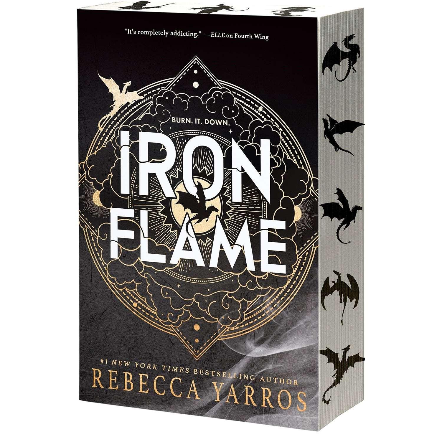 Iron Flame by Rebecca Yarros - Book 2 of 3, Paperback - USA MEGA SHOP